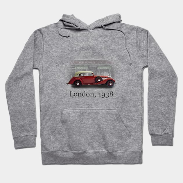 A Mercedes in London Hoodie by DaJellah